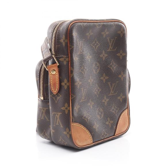 Louis Vuitton Bag Brown Amazon Leather Shoulder Monogram - Picture 1 of 7